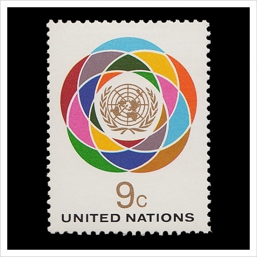 United Nations Postage Stamps #stamp #vintage #postage