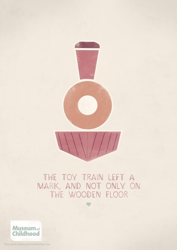 Museum of Childhood #train #wood #toy