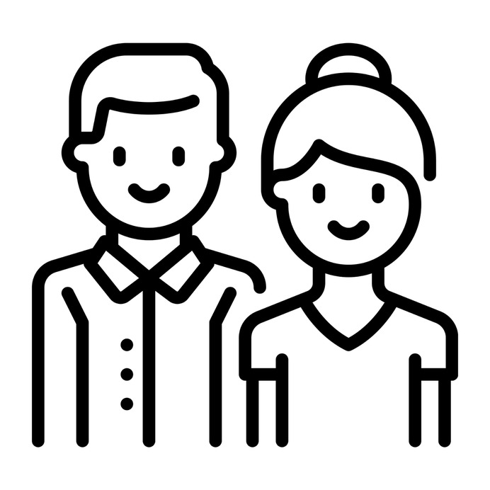 See more icon inspiration related to wife, love, husband, parents, couple, family, marriage and people on Flaticon.