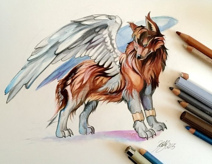 Colored Pencil drawing Art By Katy Lipscomb #pencil art #drawing art #pencil drawing