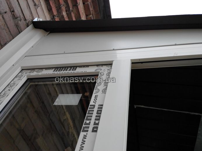 Roof on the balcony. Krivoy Rog. Price.