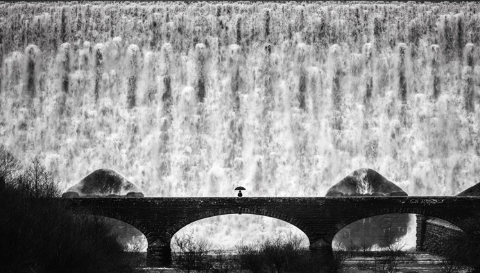 Paul Fowles - Alone against the torrent, Elan Valley, Mid Wales