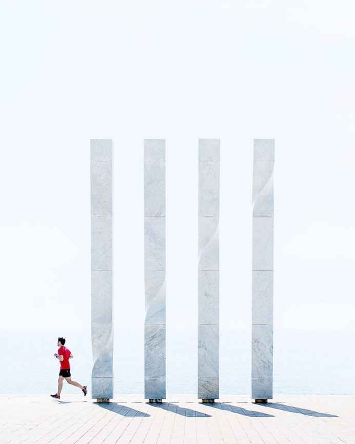Minimalist Urban Landscape Photography by Yasmin Bouharras