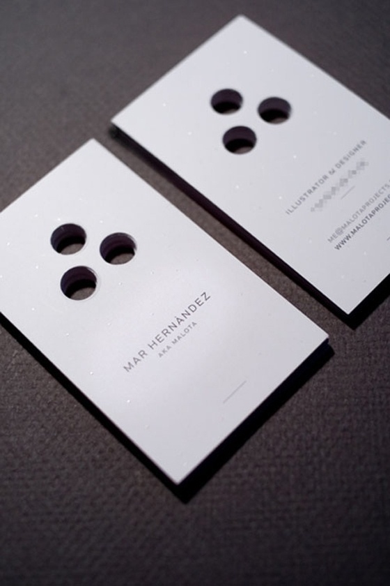 Business cards of Mar Hernandez - CardFaves #card #business