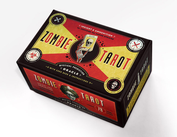 Zombie TarotÂ Cards The Dieline #revolution #illustration #layout