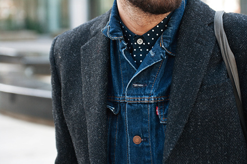 Convoy #fashion #levis #tweed #style