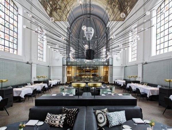 The Jane Restauran Antwerp by Piet Boon #lighting #design #architecture #restaurant