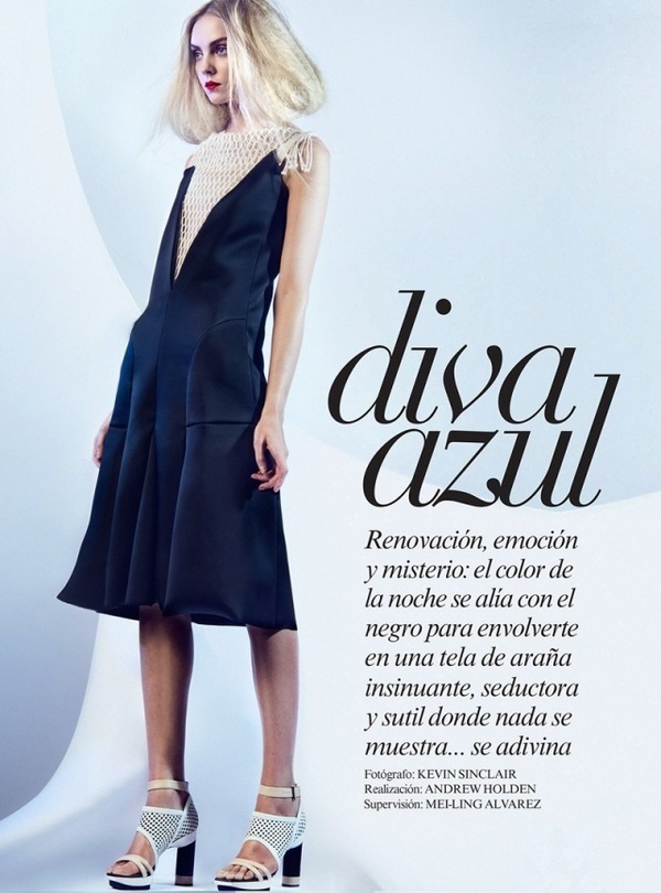 Beauty Canadian model Heather Marks photographed by Kevin Sinclair and styled by Andrew Holden for the April edition of Vogue Latin America. #fashion #photography #inspiration