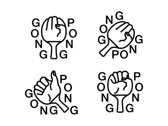 Gong Pong #logo #pong #gong