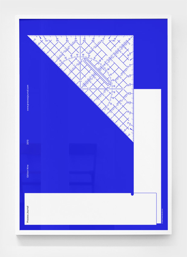 Image of Less is More #blue #build #poster #process