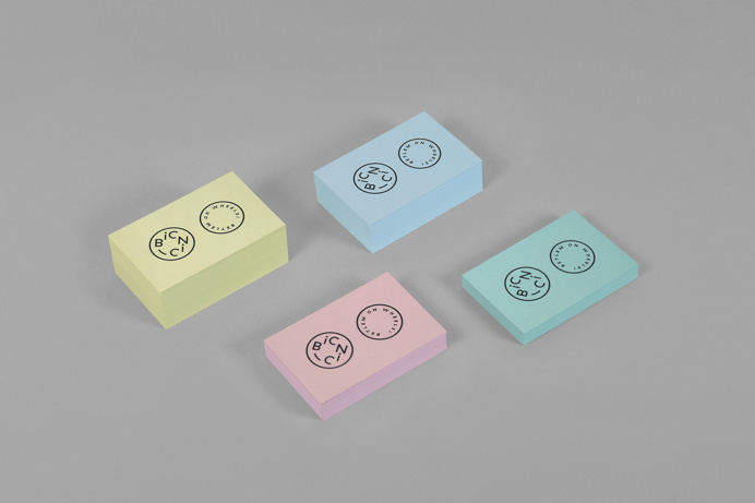 bicnic by toormix branding colorful playful beautiful minal stationery corporate design mindsparkle mag business card logo logotype packagin