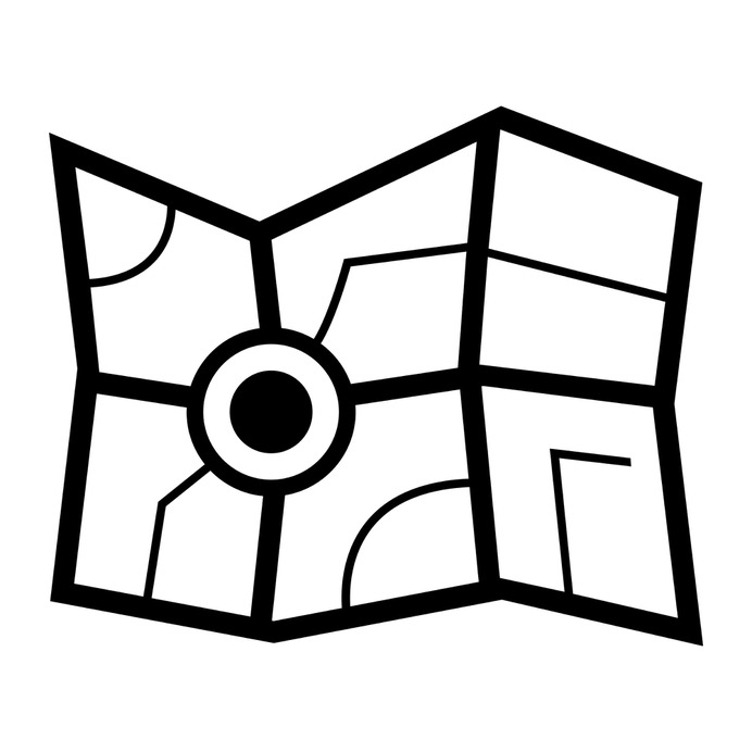 See more icon inspiration related to travel, map, guide, route, maps, guidance, travelling, routes, Maps and Flags and basic app on Flaticon.