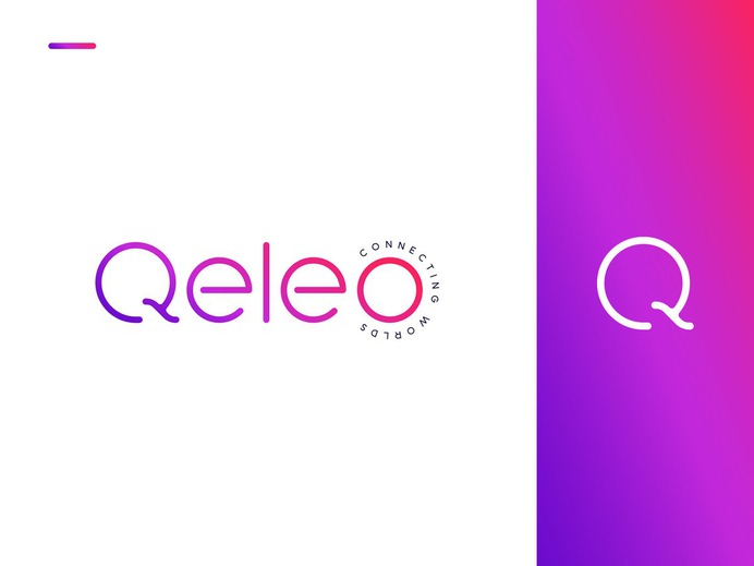 Qeleo solution logo designer branding identity internet of things connection graphic design artificialintelligence typography motion ai software b2b tech iot logotype logos brand identity branding logo