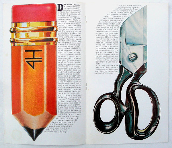 Past Print #assistance #scissors #spread #service #pencil #magazine