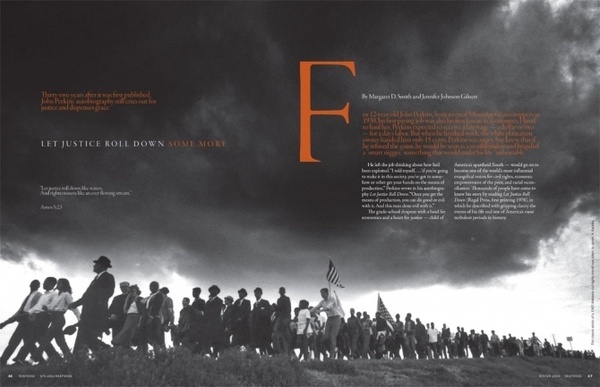 Let Justice Roll Down - RK Design #layout #design #editorial