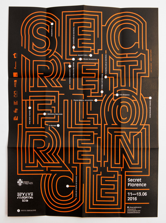 Secret Florence by Muttnik #typography