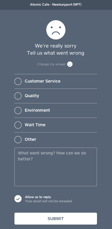 In detail: Square's email receipt and feedback flow