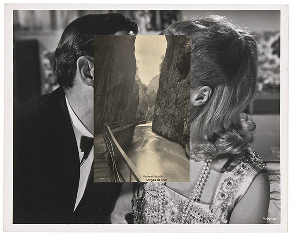 John Stezaker Pair IV The Approach #river #bw #sw #kiss