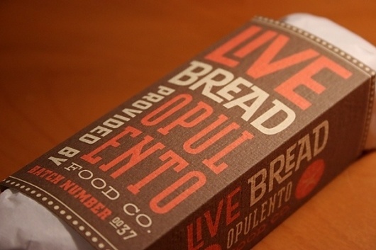 » NOBLE REAPINGat Beau Monroe #packaging #food #bread #typography