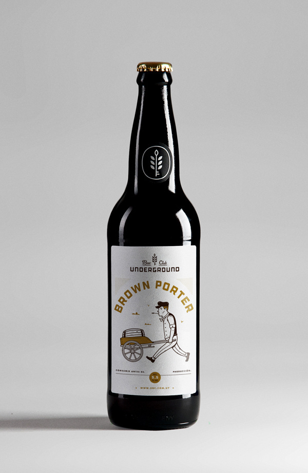 wooilikeit ^.^ - Underground Beer Club by Mundial #packaging #beer #beverage