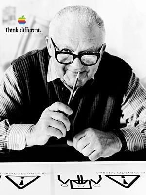 Paul-Rand.com :: American Modernist :: 1914-1996 #think #apple #different #design #randy #paul