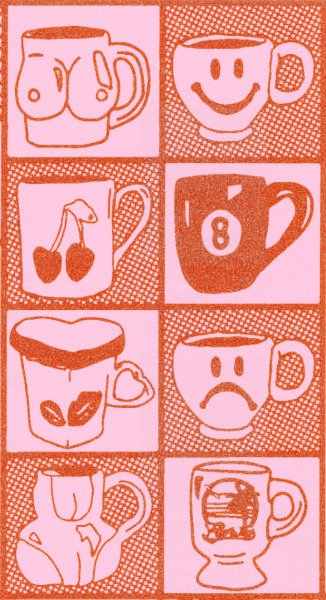 detail of Polyester comic