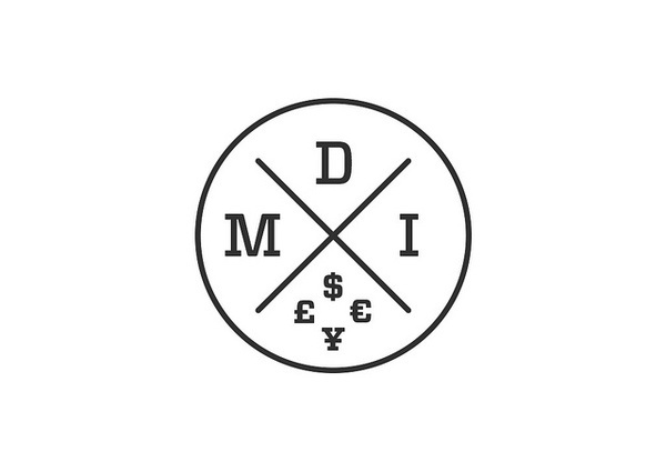 MDI #logo #letter #retro #typography