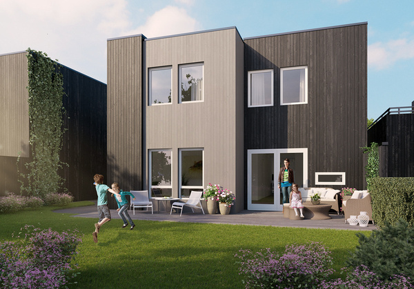 Project in Norway. #render #architekturine #vizualizacija #cottages