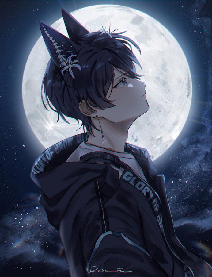 Moon by raikukitti