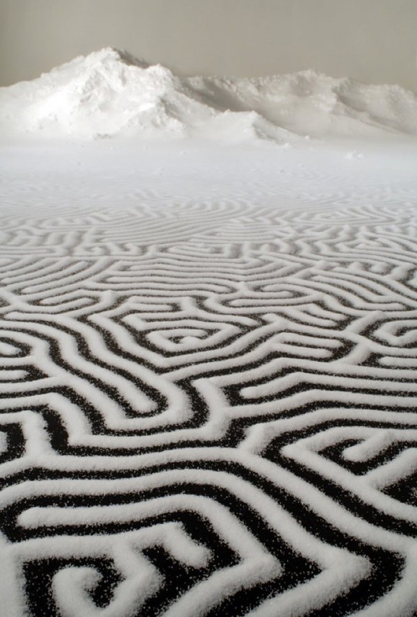 Return to the Sea: Saltworks by Motoi Yamamoto #salt #art