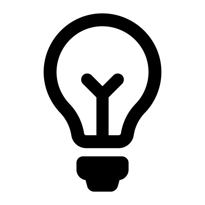 See more icon inspiration related to idea, light bulb, electricity, technology, invention, illumination and interface on Flaticon.