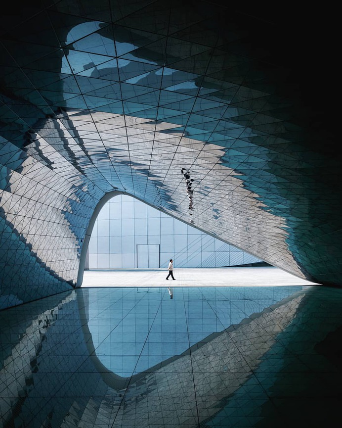 Fantastic Architecture Photography in Seoul by Simon Lachapelle