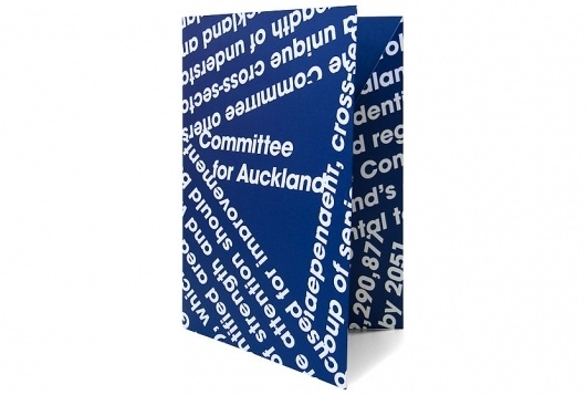 Committee for Auckland Brand Identity by Everything Design; a Branding & Graphic Design Company Auckland New Zealand. Everything Design. #branding #guide #guidelines #book #brand #identity #standards #style