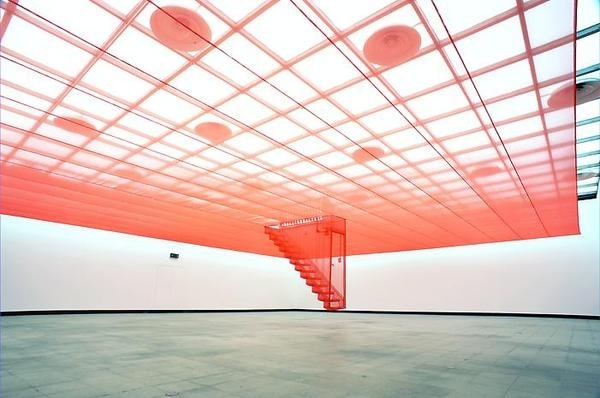 Do Ho Suh Artists Lehmann Maupin #red #art #installation