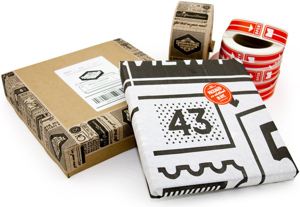 Quarterly co by OAK #packaging