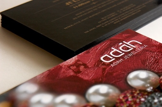 Adah Jewelleria on the Behance Network #invite #branding #design #graphic #book #adah #identity #jewelry #gold #brochure