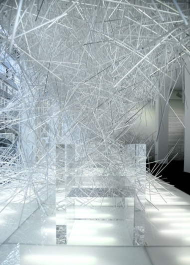 Snowflake by Tokujin Yoshioka for Kartell #tokujin #art #yoshioka #installation