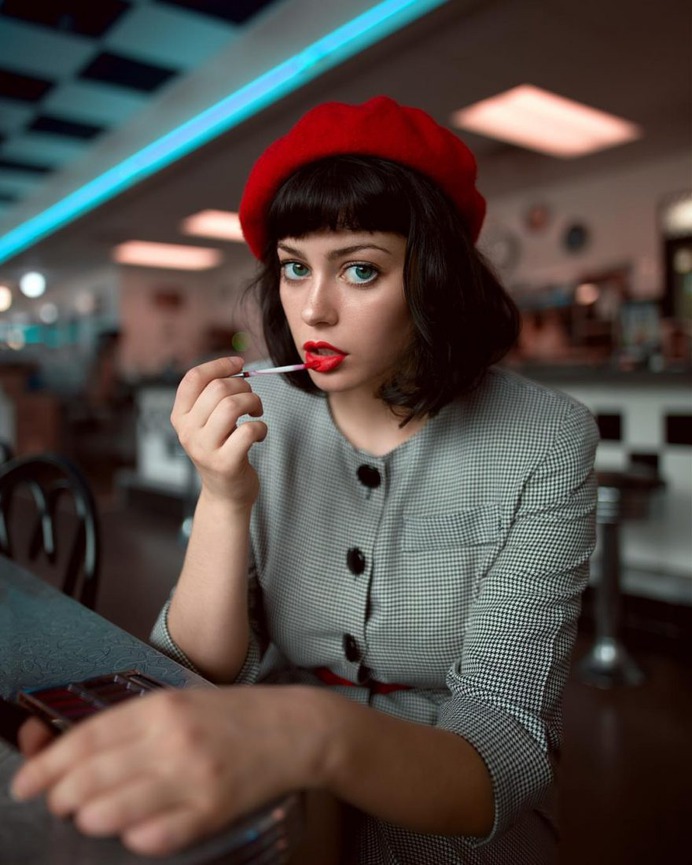 Marvelous Female Portrait Photography by Drue Schnelle