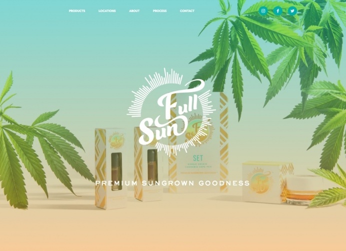 Full Sun - Mindsparkle Mag - Beautiful website by Designsake studio for Full Sun awarded as site of the day including branding and corporate