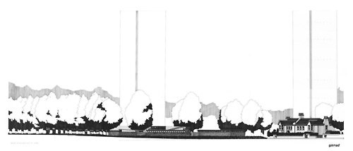 Drawing ARCHITECTURE #renderings #drawings #sections #architecture