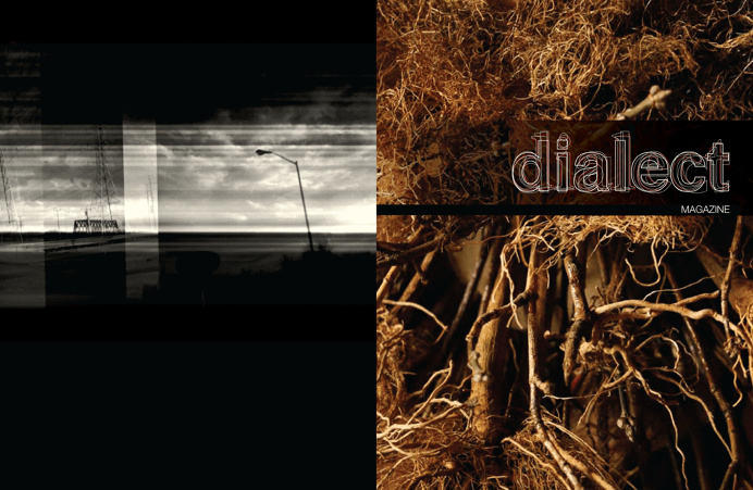 Dialect Magazine Cover - Zach Johnson Design