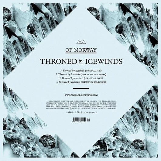 Of Norway - Throned by icewinds on the Behance Network #cover #disco #iceland