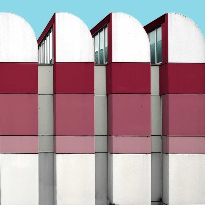 Paul Eis Reimagines German Architecture By Adding Some Colour Himself