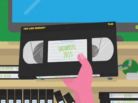 #vhs #illustration #showreel #vhs #retro #bright #flat #colourful
