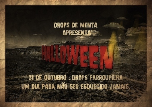 Halloween drops | Flickr - Photo Sharing! #moustache #halloween #drops #advertising