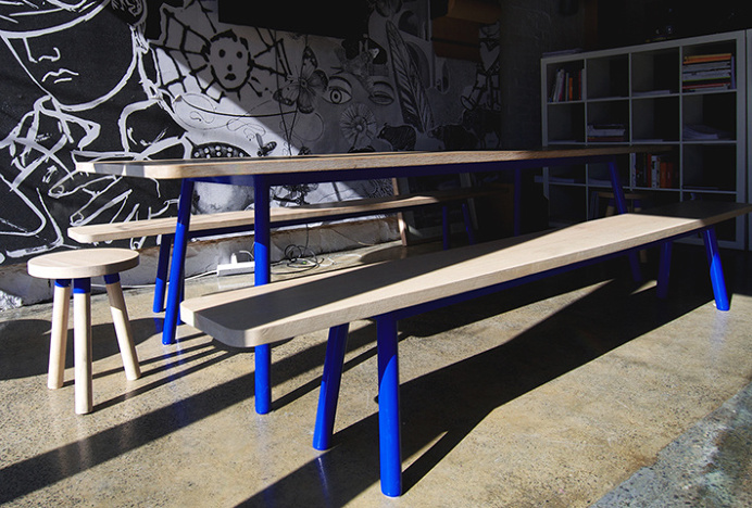 Angle by Studio SP–GD #design #bench #table