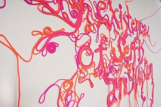 pageEgo03.jpg (JPEG Image, 890 × 594 pixels) #lettering #design #kim #illustration #exhibit #type #elle #typography