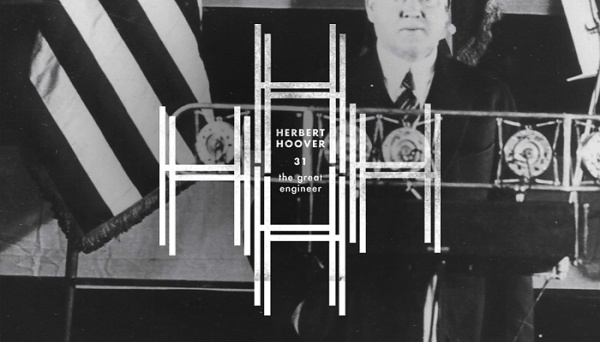 Branding the Presidents of the United States #america #design #american #hoover #president #logo #usa