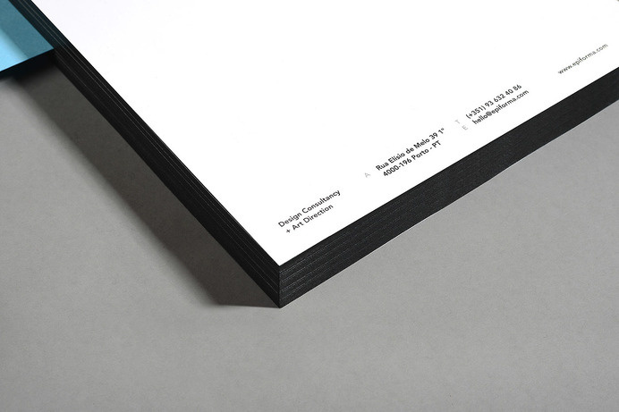 EpiformaÂ Â | Â Â http://epiforma.com "We have designed ourselves a new identity. As a logomark we used a distinct typography approach wi #stationery