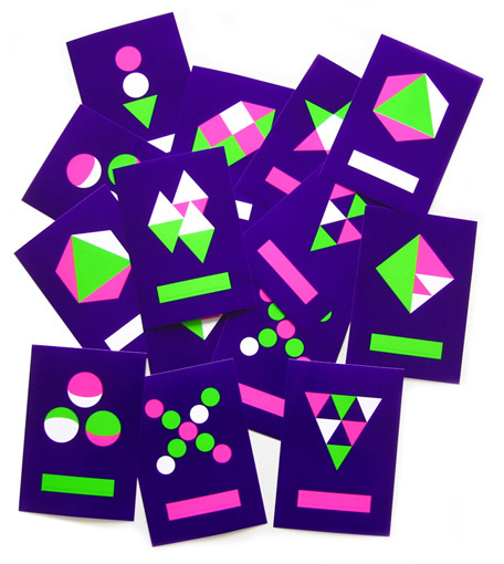 Atelier Muesli #card #print #geometric #abstract
